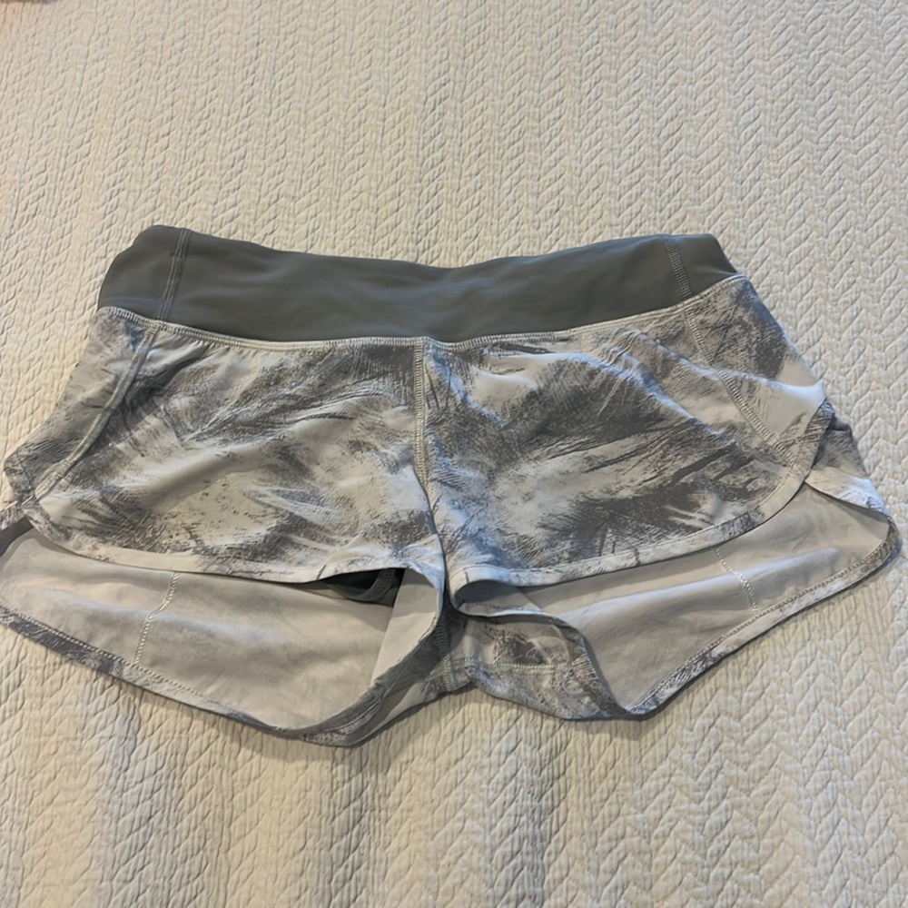 Lululemon’s popular Speed Up Low Rise Shorts. 2.5” length. Size 4